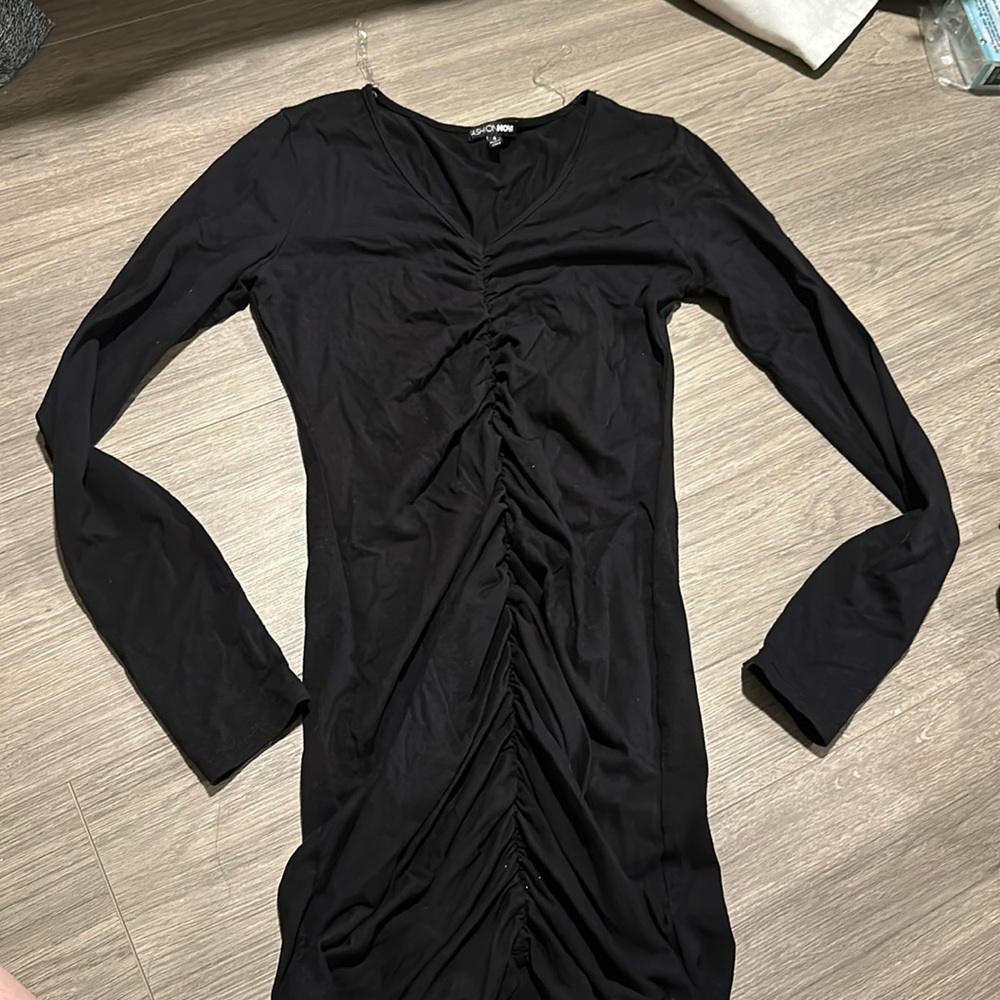 Fashion nova scrunchy bodycon dress